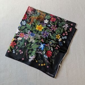 Liberty Of London Floral Silk Scarf
